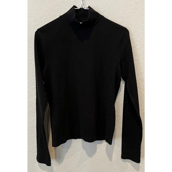 RE/DONE  X Hanes 60s Mock Neck Long Sleeve Tee Size Medium - Picture 6 of 6